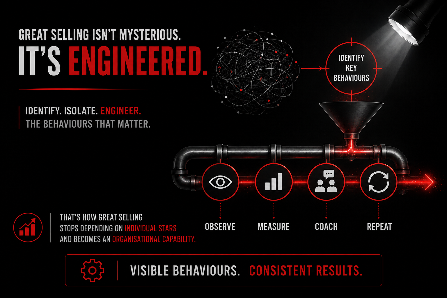 Great selling is engineered