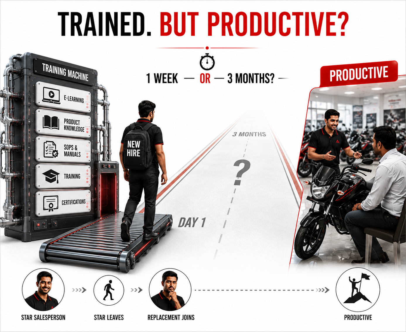 Scale training versus scale execution