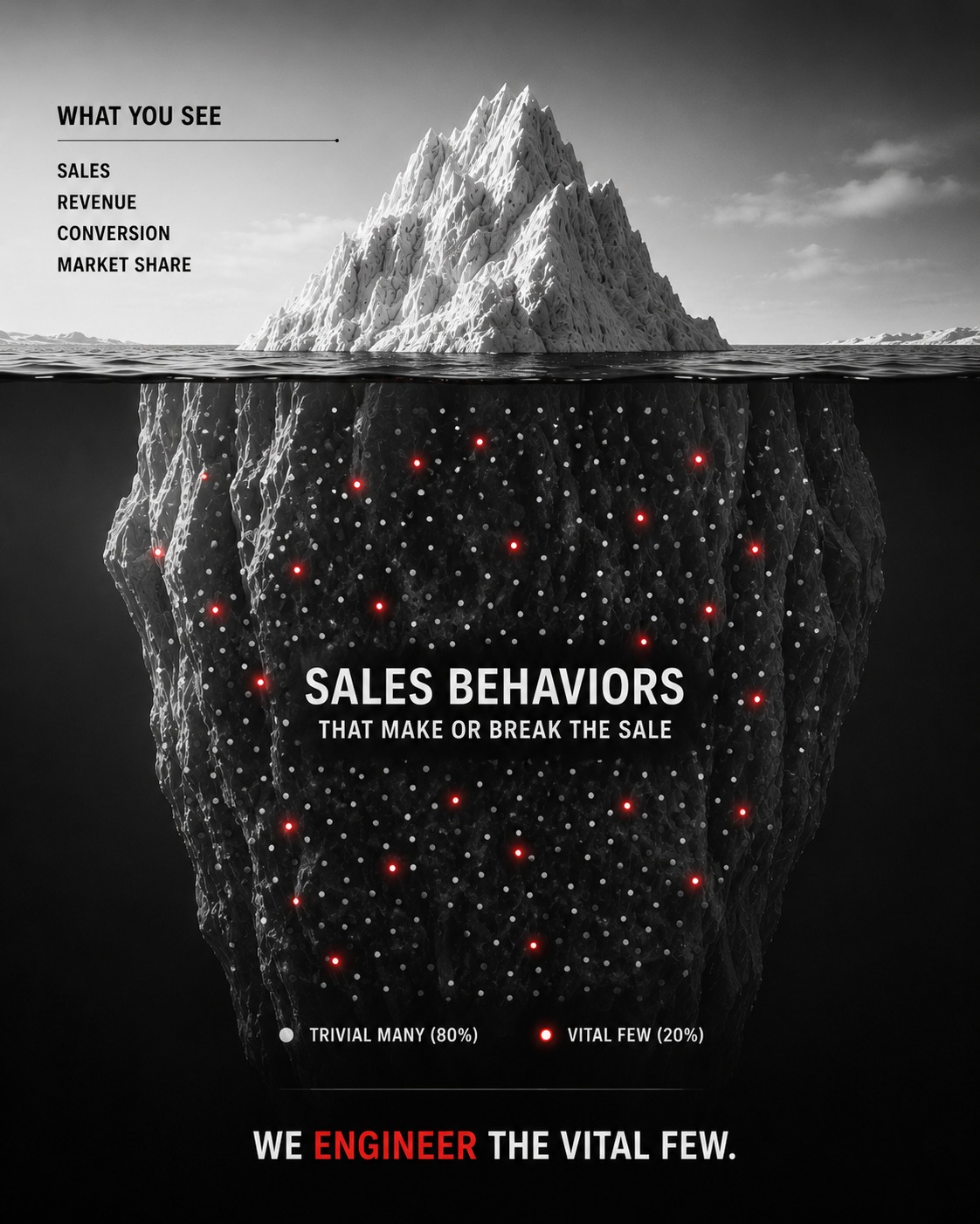 What you see versus the hidden sales behaviours beneath